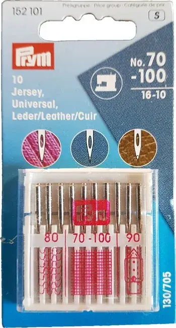 Prym Universal & Läder Symaskinsnålar 70/100 produktbilde