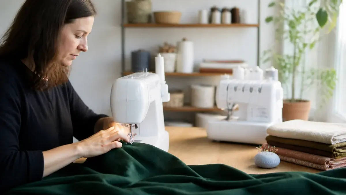 Olika pressarfötter till symaskin